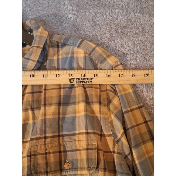 Lauren Ralph Lauren Plaid Button Down Shirt Men's Long Sleeve Casual Outdoor - Picture 7 of 12